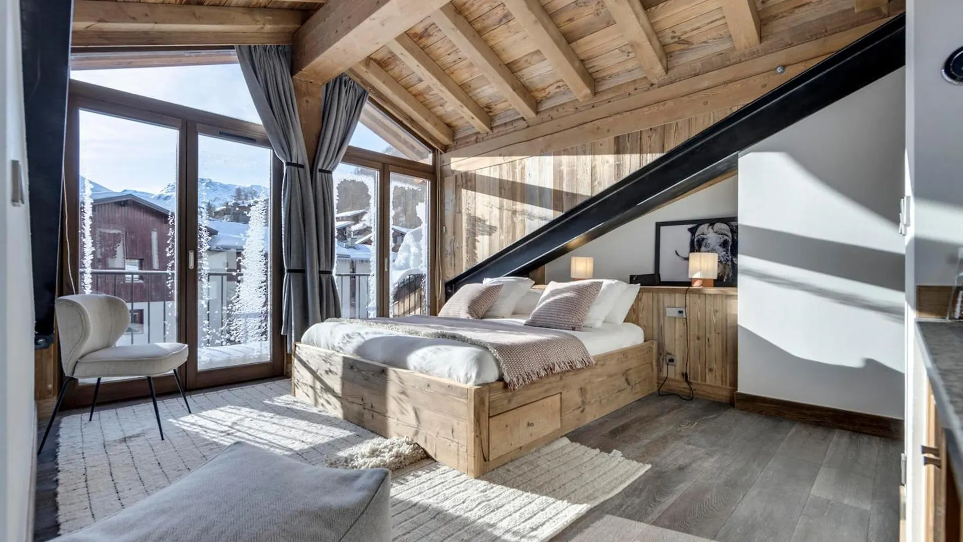 Appartement Prestigieux Duplex 4 Chambres Avec Hammam Et Cheminee, Proche Des Pistes A Val-D'Isere - Fr-1-567-98